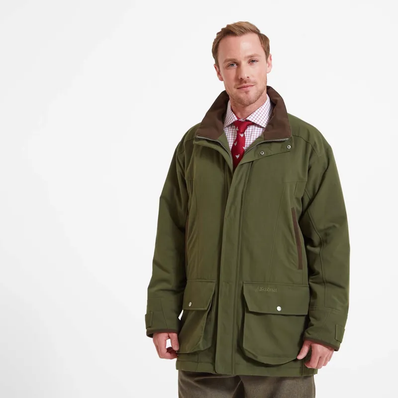 Schoffel Ptarmigan Classic Coat Hunter Green-1